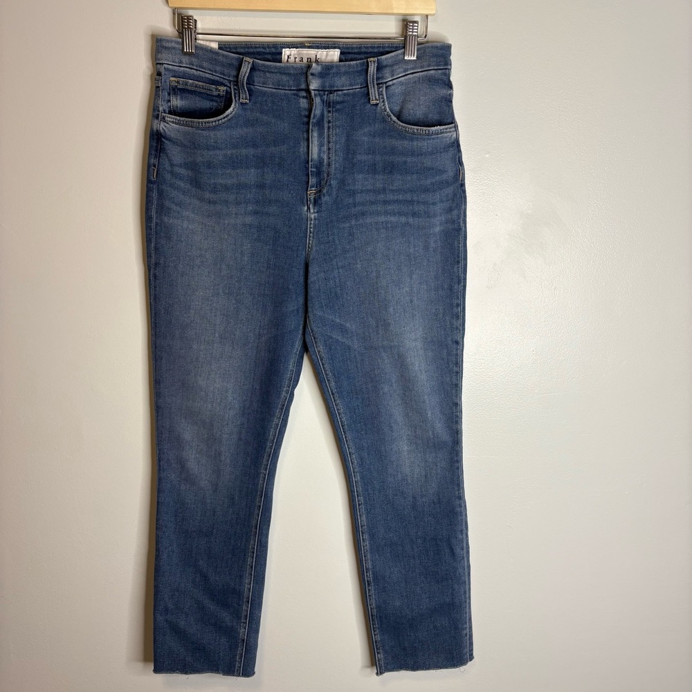 Frank & Eileen Women's Skinny Jeans - Medium Blue Denim